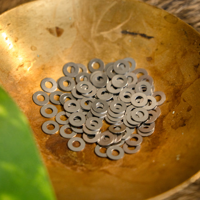 Argolas pequenas, conjunto de 100