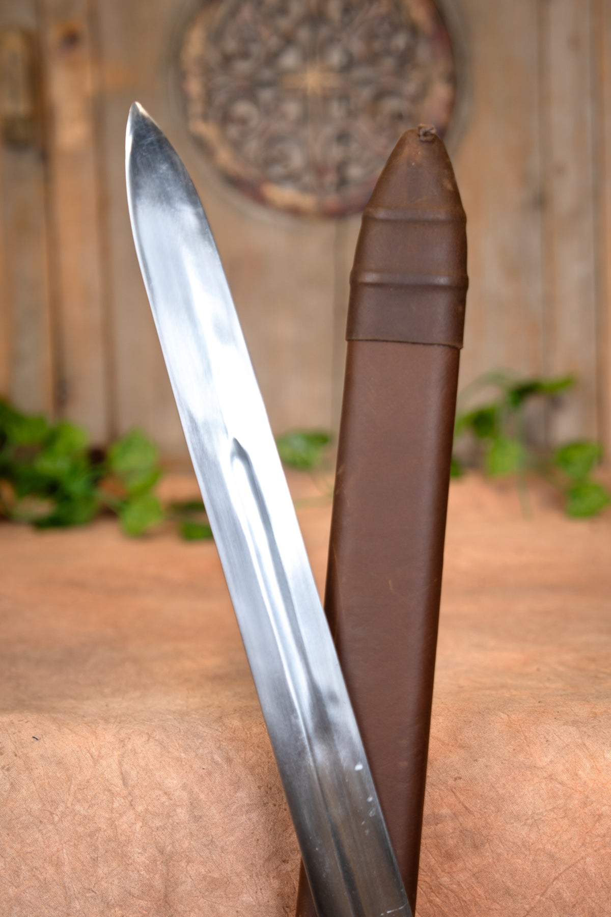 Espada Templária Hugo de Payens, semi-afiada