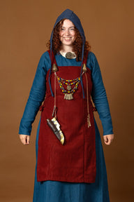 Hangeroc Frigg, rood, wolmix