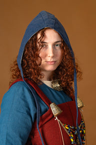 Lisbeth fejkendő, kék