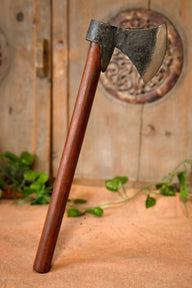 Hache scandinave de travail du bois, semi-affûtée