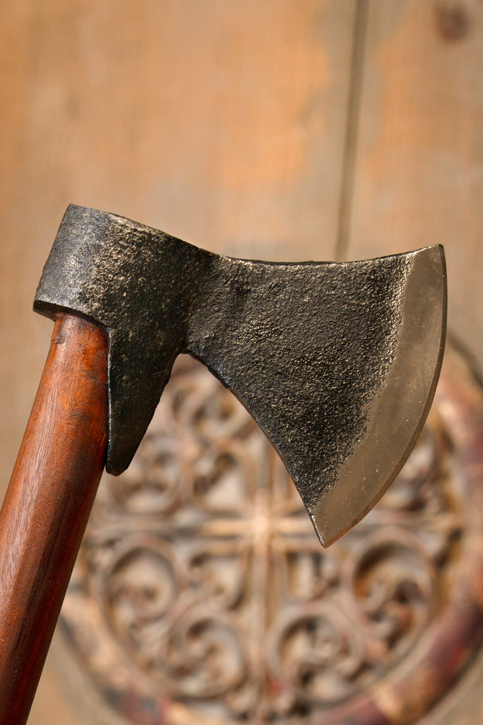 Hache scandinave de travail du bois, semi-affûtée