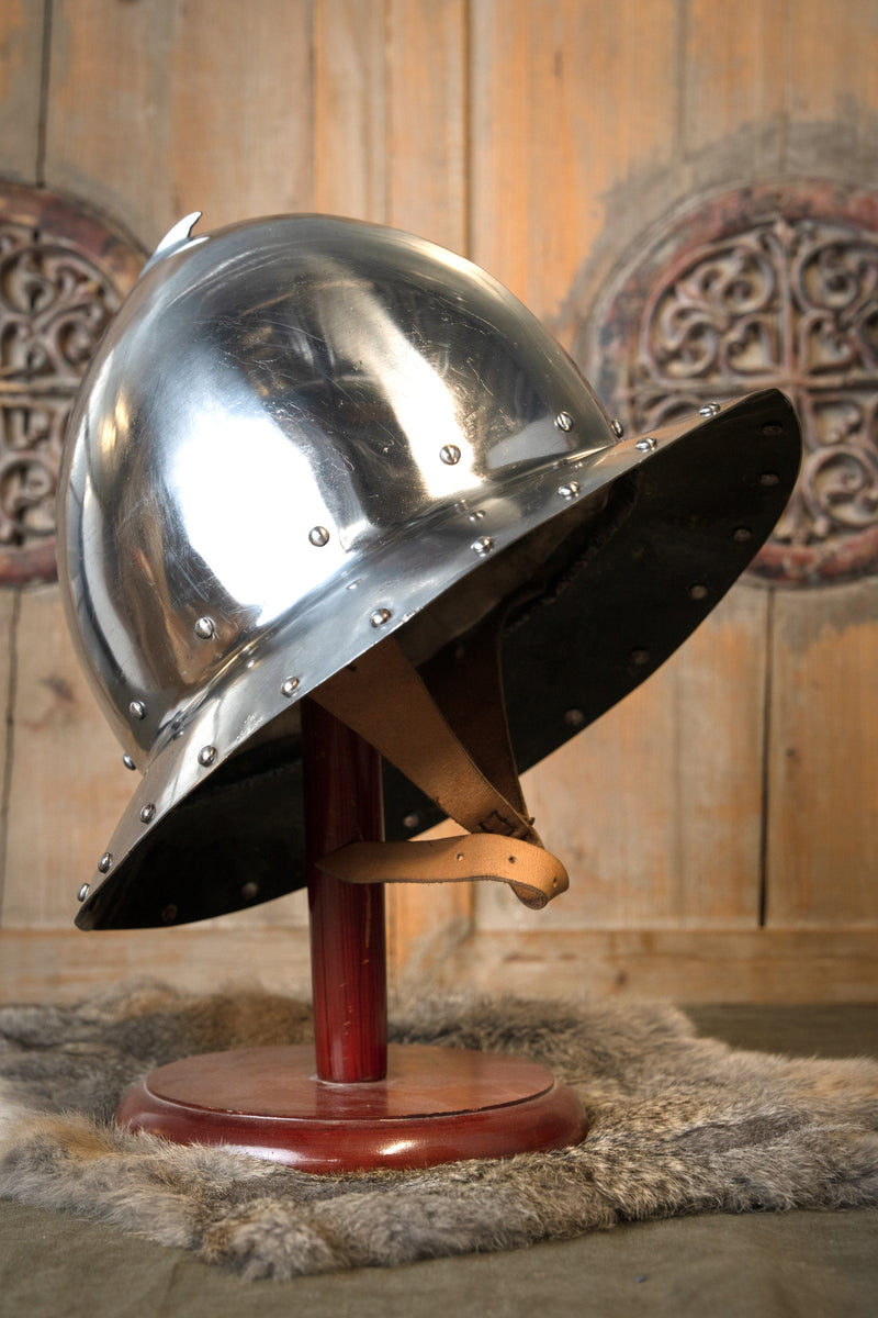 15th century Burgundian kettle hat, 2 mm (battle-ready)