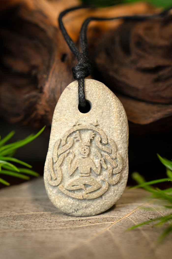 Cernunnos medál, kő