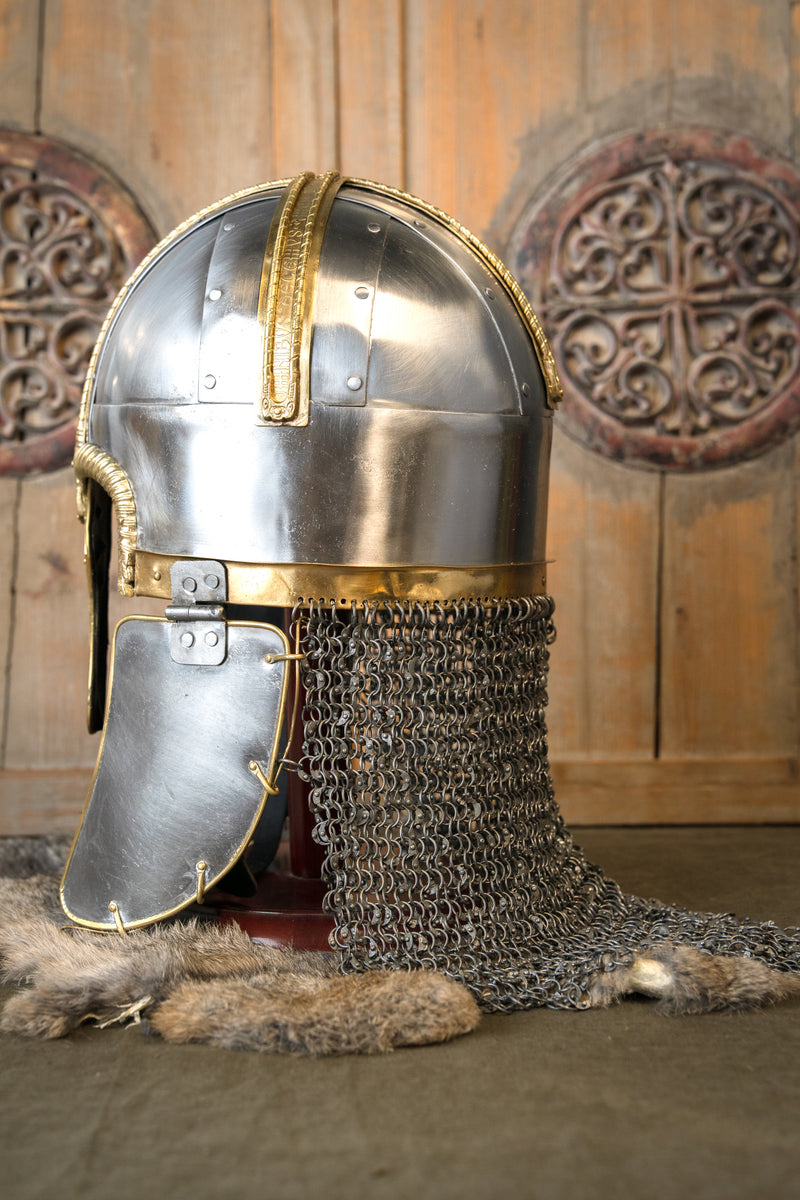 Hełm Coppergate, 1,6 mm, nitowana awentail