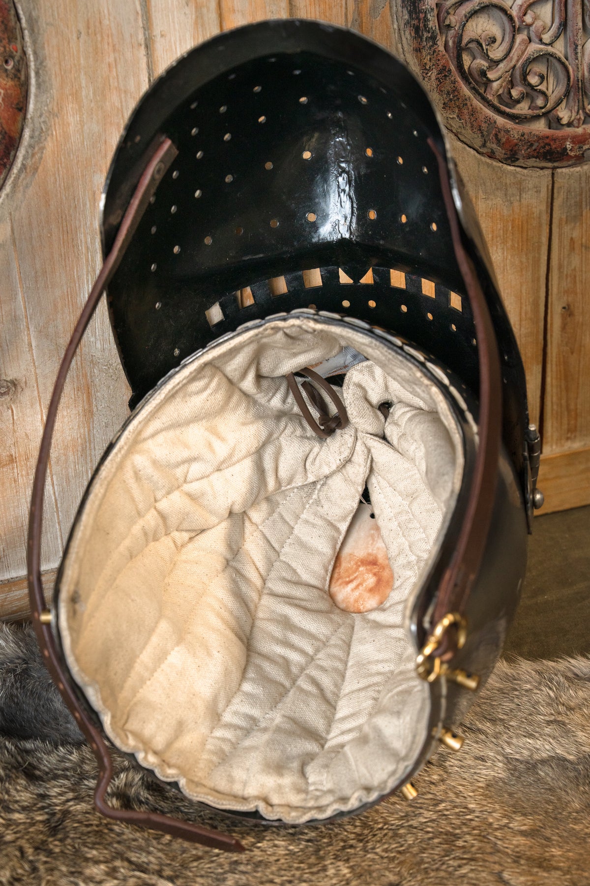 Battle-ready bascinet, 2 mm (battle-ready)