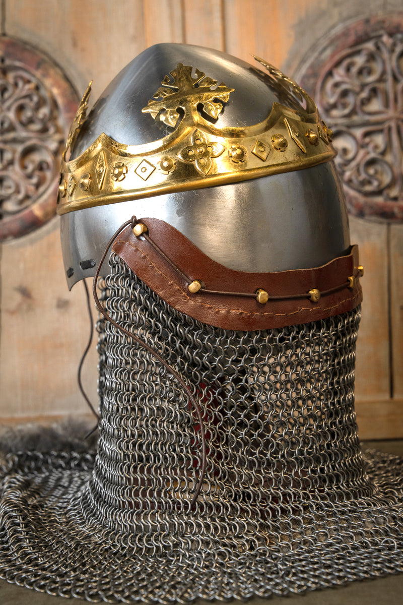 Bascinet-hjälm Robert the Bruce, 1,6 mm