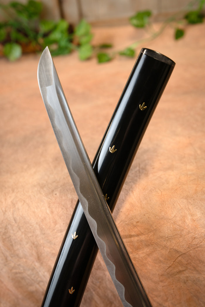 John Lee Zaza iaito wakizashi, sløv (battle-ready)