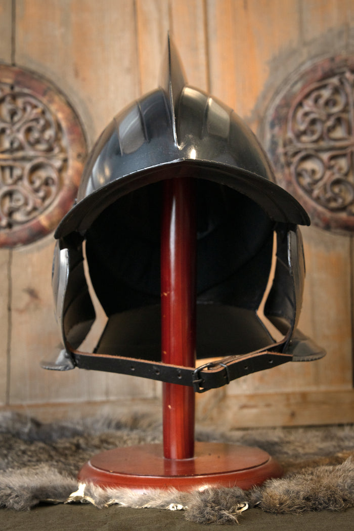 16. årh. burgonet Kaspar, bronzeret, 1,2 mm