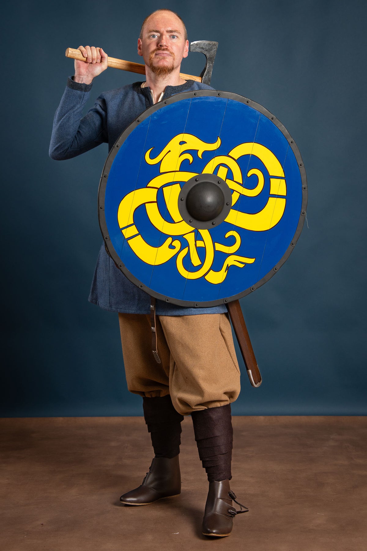 Vikingsköld Urnesdrake