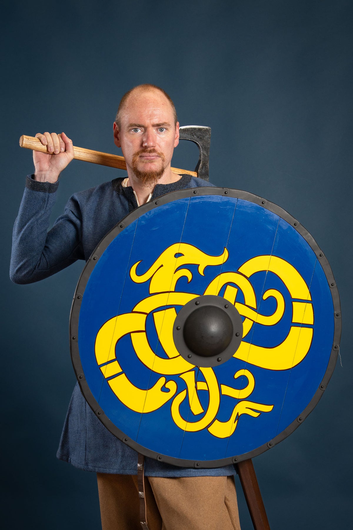 Vikingsköld Urnesdrake