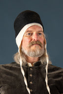 15e eeuws dopje Dürer, zwart, wolvilt