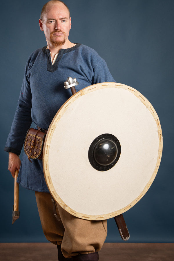Viking rond schild, ongeverfd