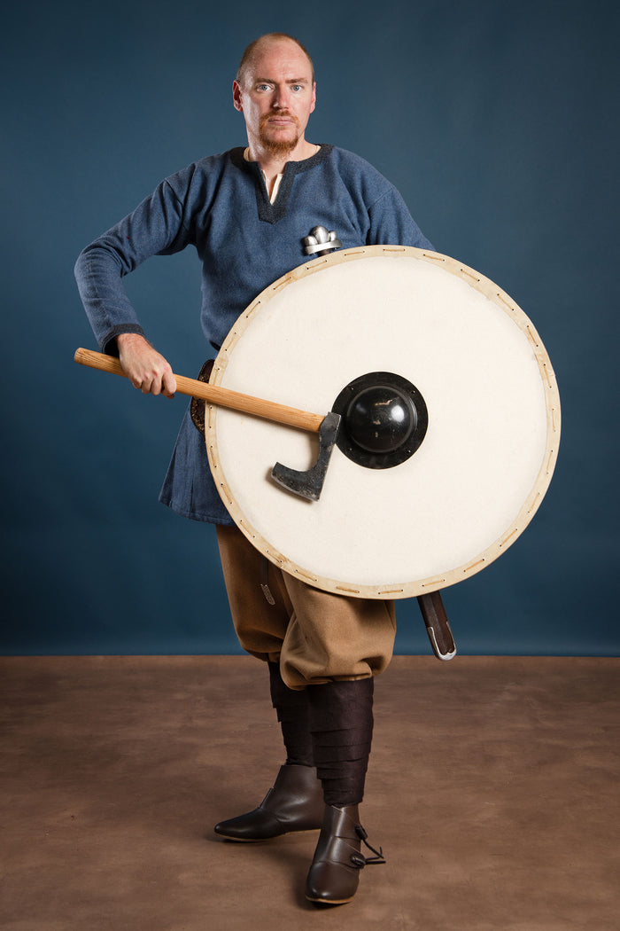 Viking round shield, unpainted