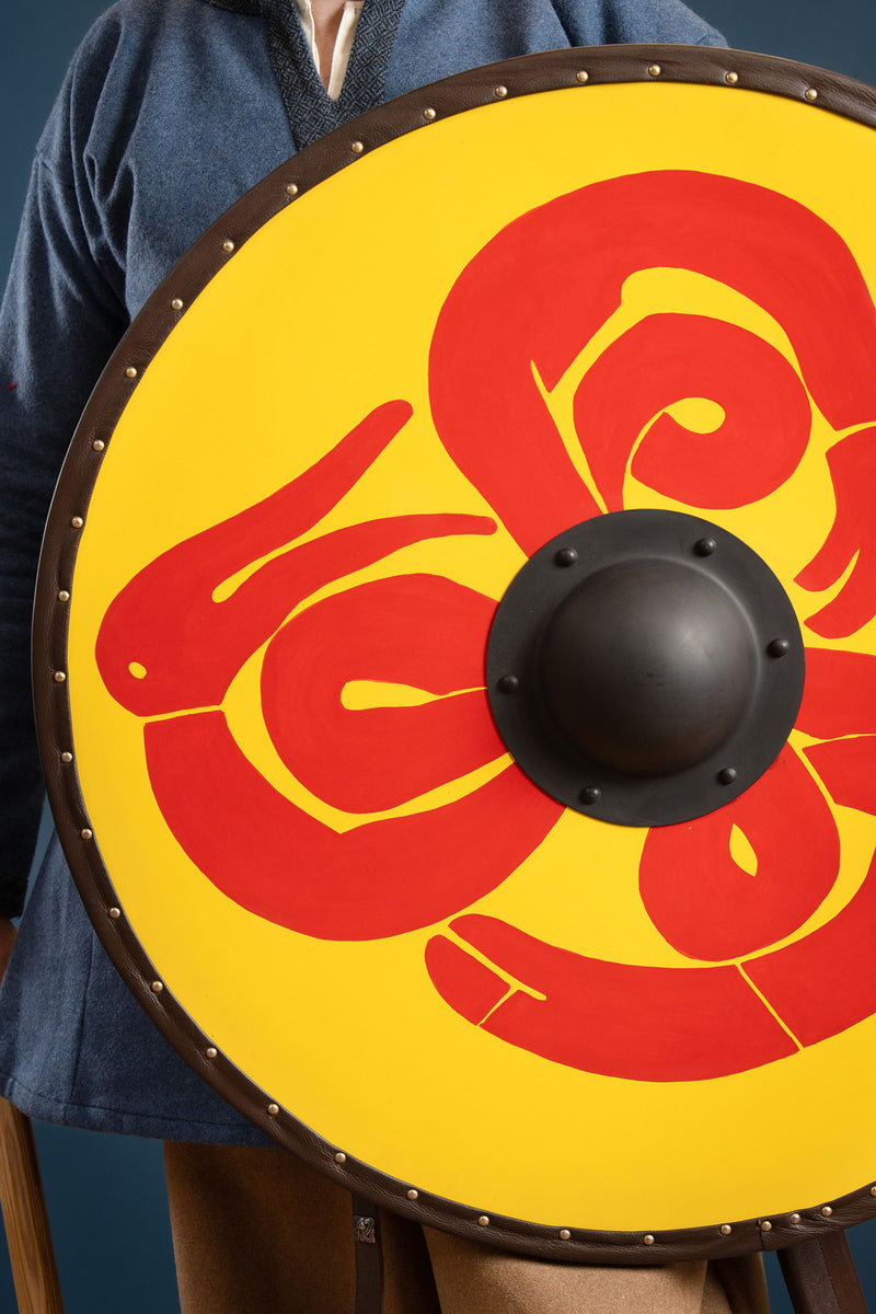 Viking shield Midgard snake