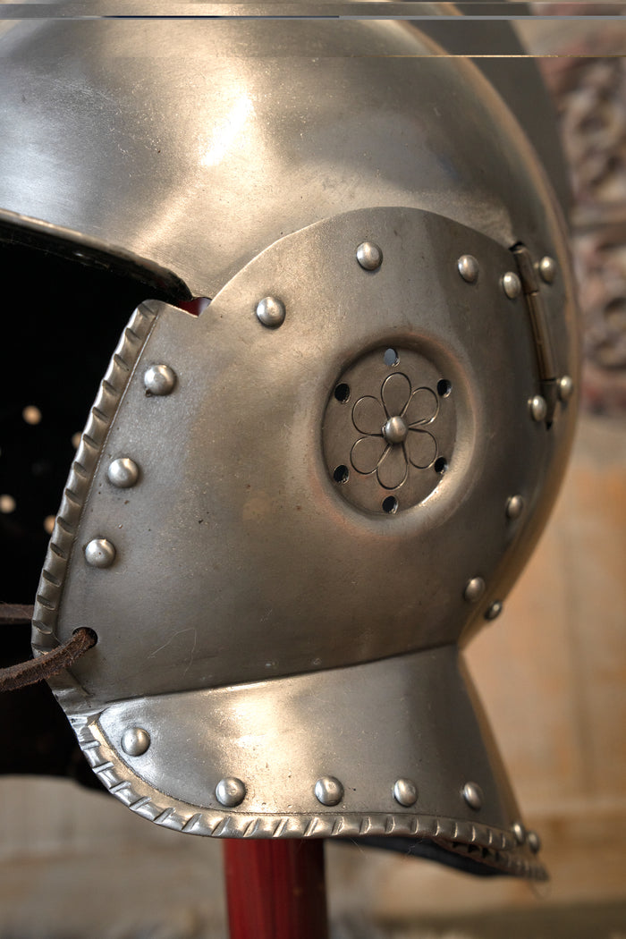 Burgonet helmet Sigismund, 1.2 mm