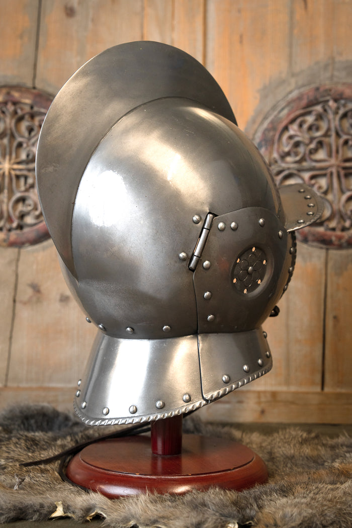 Burgonet helmet Sigismund, 1.2 mm
