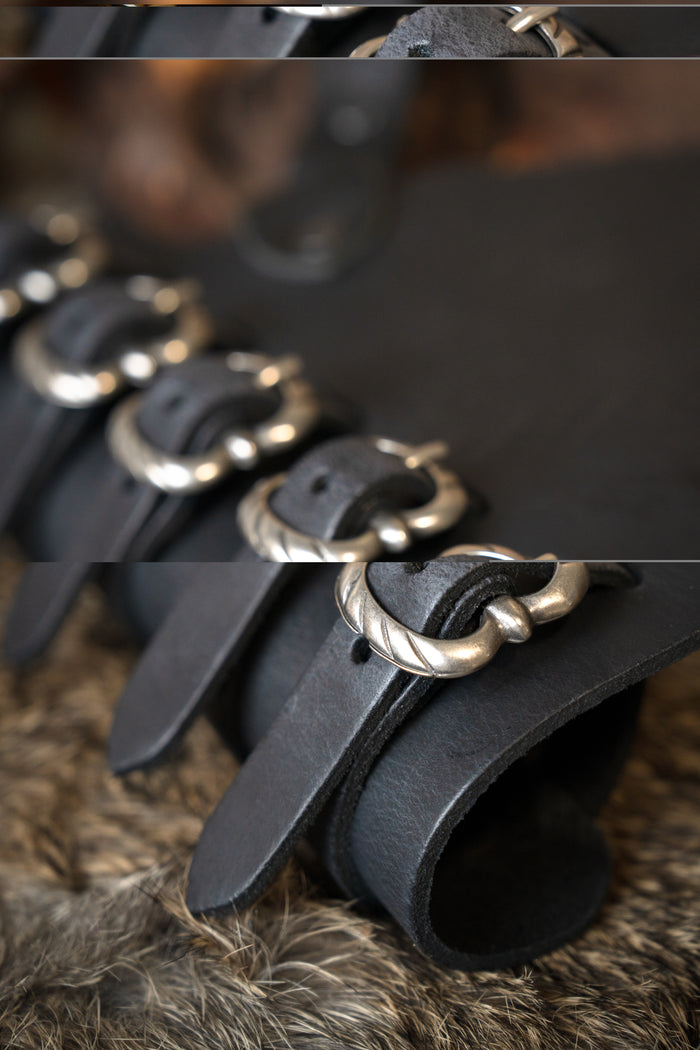 Rapier baldric, 16th-17th century, black