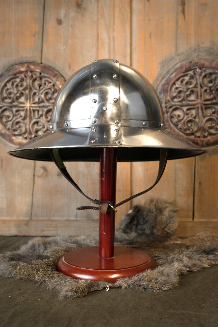 14th–15th century kettle hat Crispin, 1.6 mm
