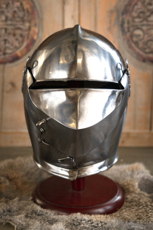 15e eeuwse armet Avant harnas, 2 mm (battle-ready)