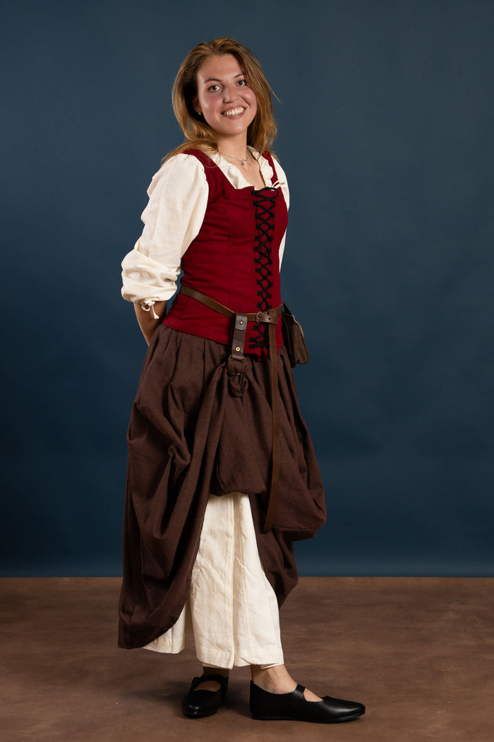 Anna szoknya, Barna