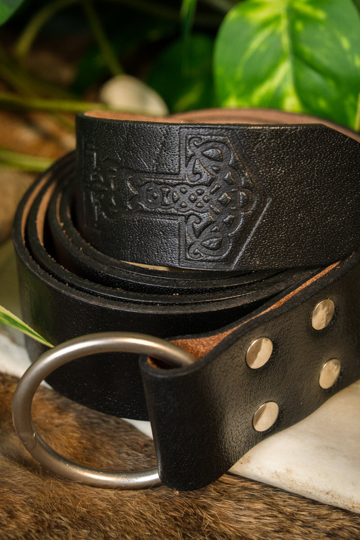 Pas z młotem Thora, czarny