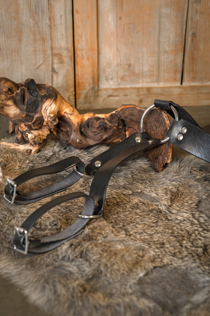 Traditionellt medeltida svärdsbälte