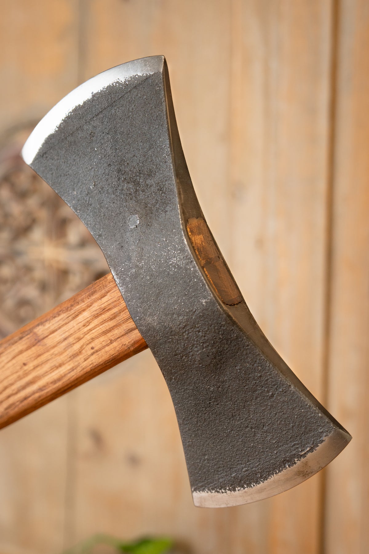 Dobbelt vikingøkse, sløv (battle-ready)