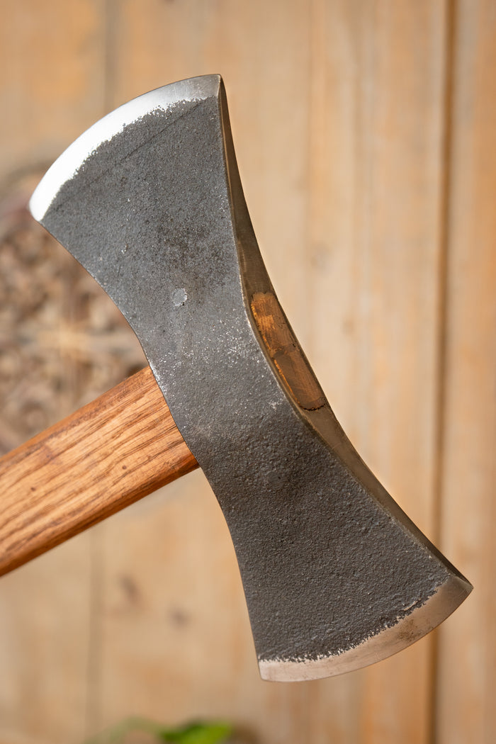 Dobbelt vikingøkse, sløv (battle-ready)