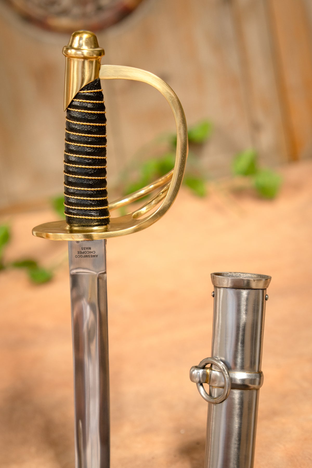 Amerikanischer Bürgerkrieg Säbel Gettysburg, halb scharf