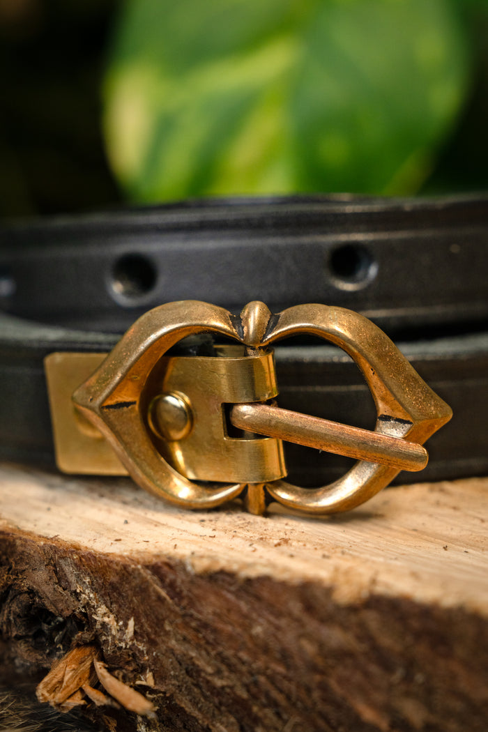 Ceinture Warwick du 15ème siècle, noir, 151 cm