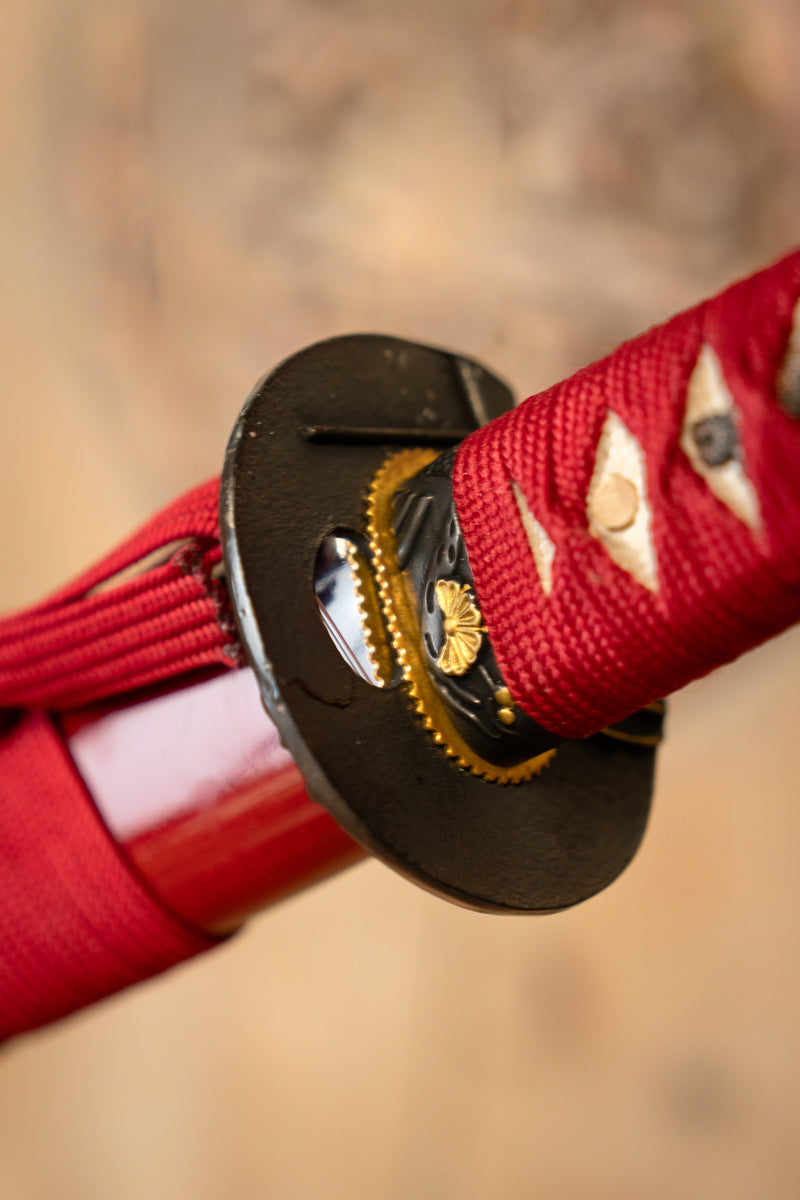 John Lee katana Nōh, affilata