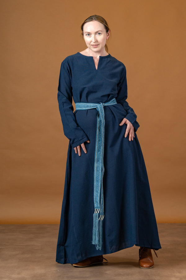 Viking jurk Valdis, blauw