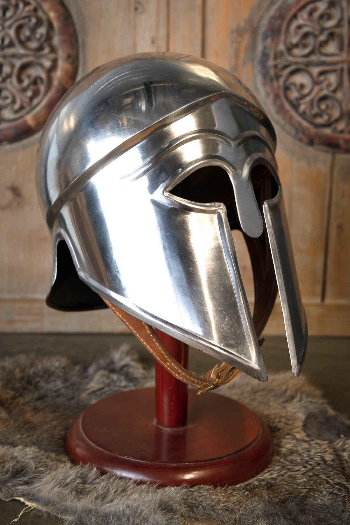 Greek hoplite helmet, 1-1.2 mm