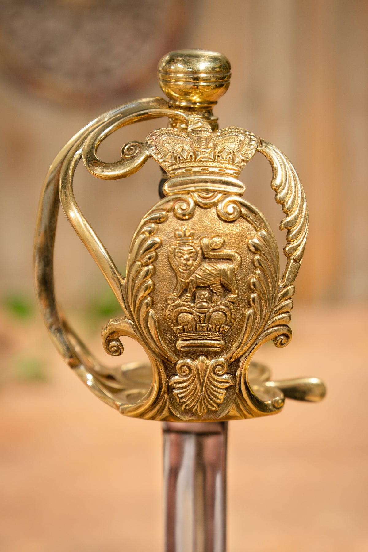 Backsword da ufficiale della Household Cavalry, semi-affilata