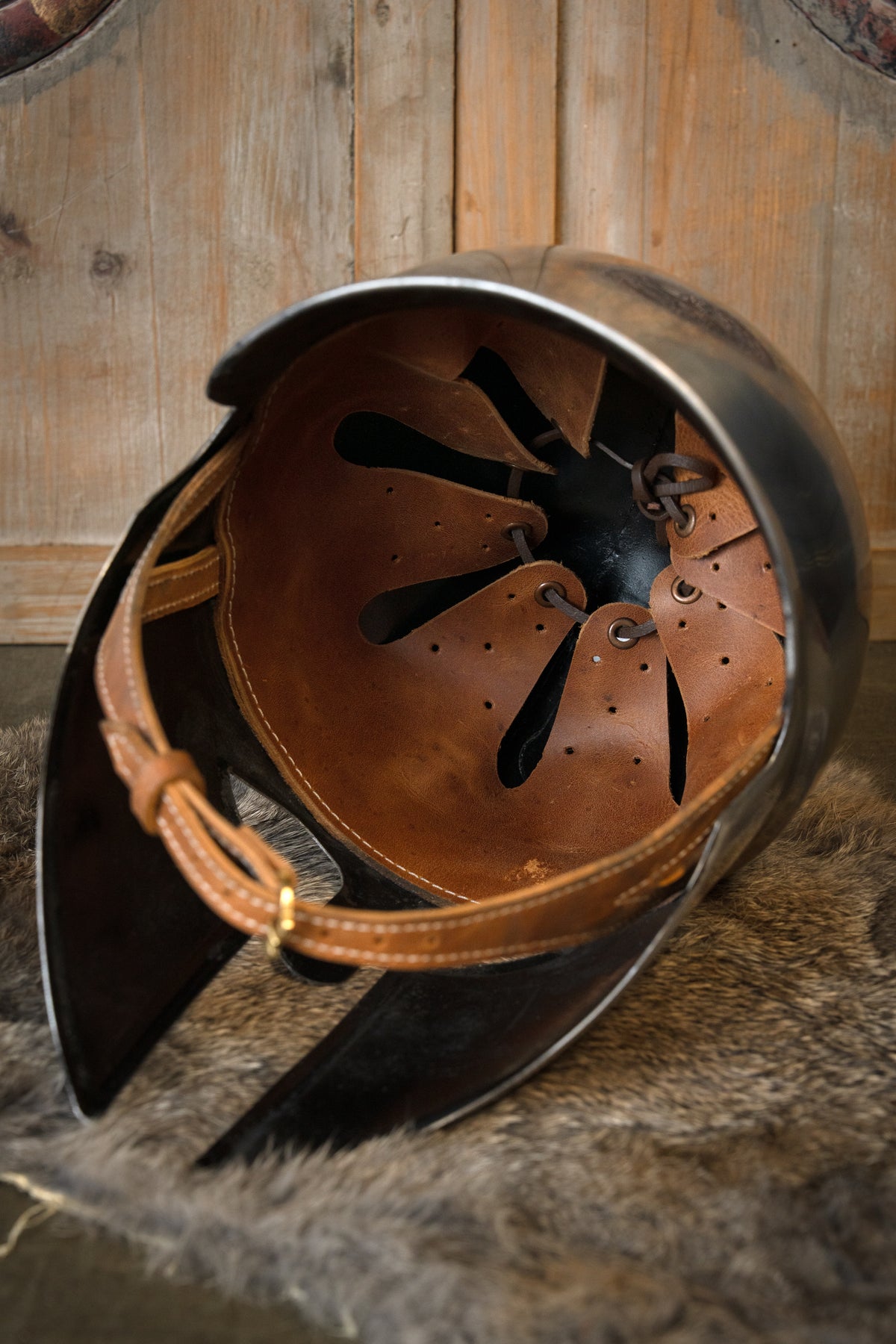 Greek hoplite helmet, 1-1.2 mm