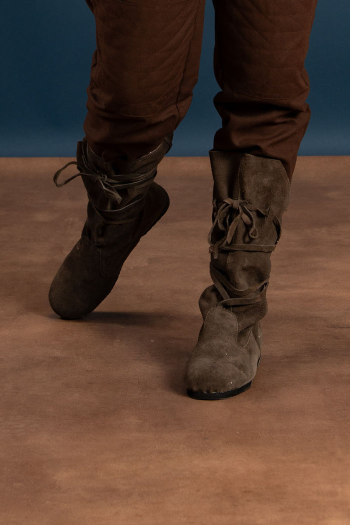 Suede boots Rolf, brown