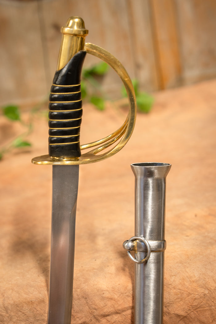American Civil War officer’s saber 1860, semi-sharp