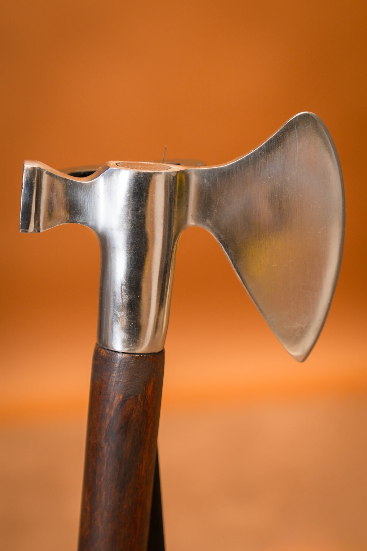 13th century battle ax with hammer blade, Maciejowski Bible, semi-sharp