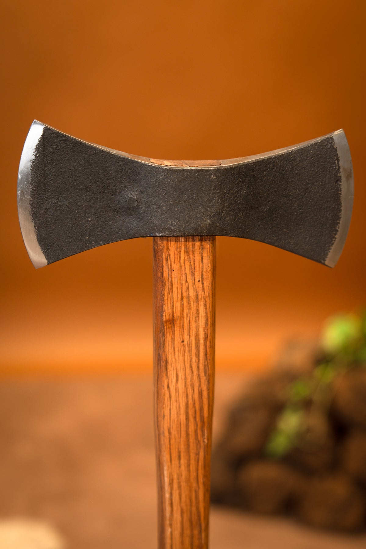 Dobbelt vikingøkse, sløv (battle-ready)