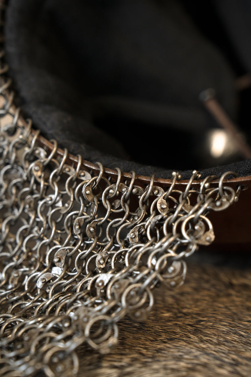 Ciemny hełm Gjermundbu, 2 mm (battle-ready)