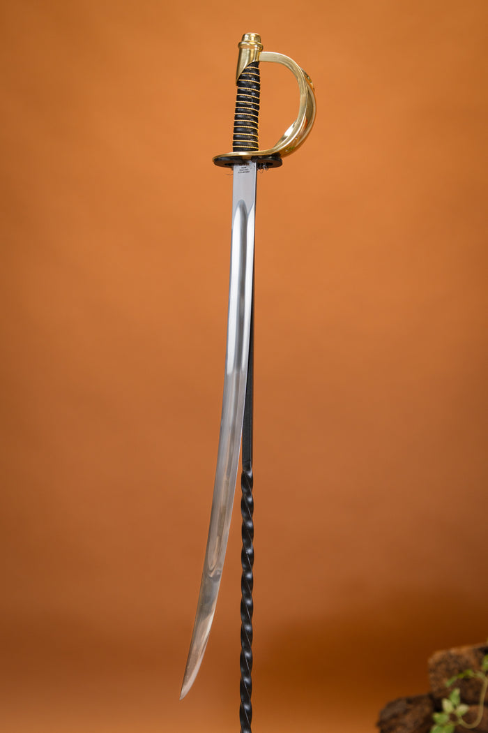 Amerykański cutlass z czasów wojny secesyjnej, półostry