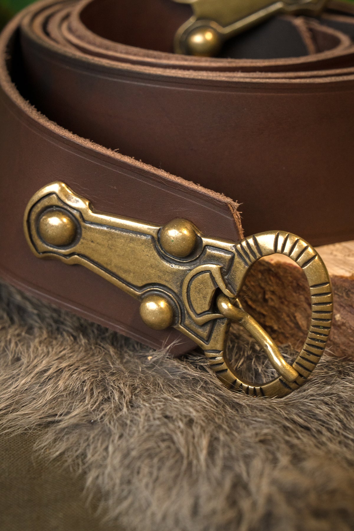 Germansk bælte, 6. århundrede, brunt