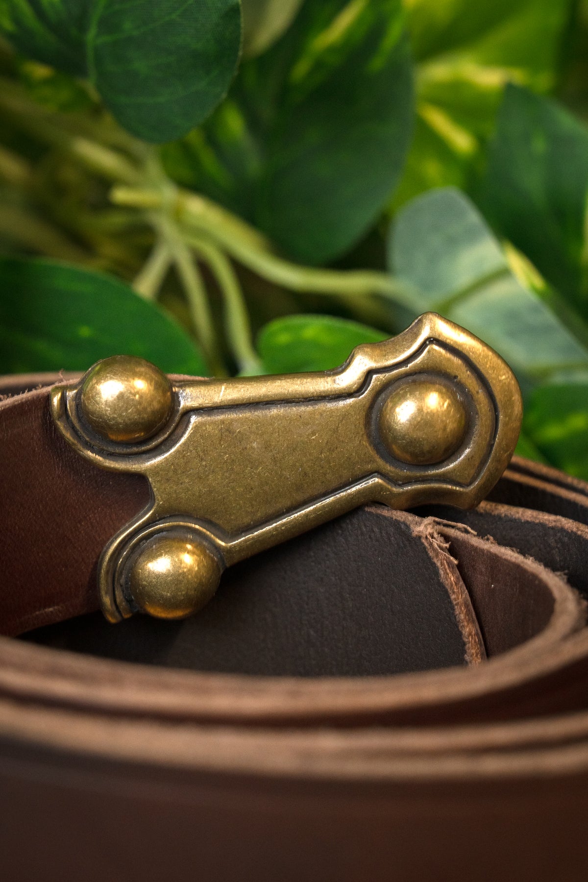 Germansk bælte, 6. århundrede, brunt