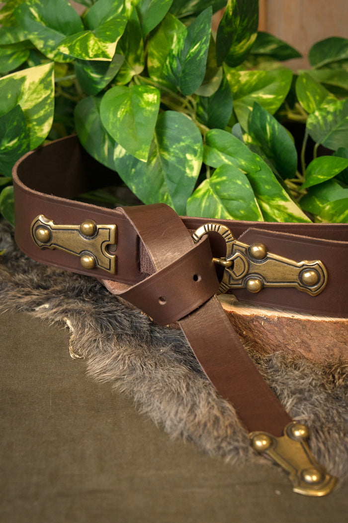 Germansk bælte, 6. århundrede, brunt