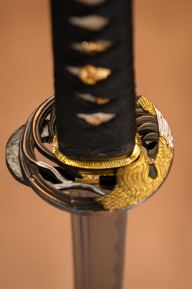 Katana Kujaku, semi-tranchant