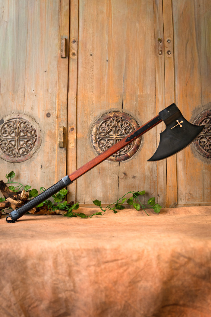 Late medieval battle axe, semi-sharp