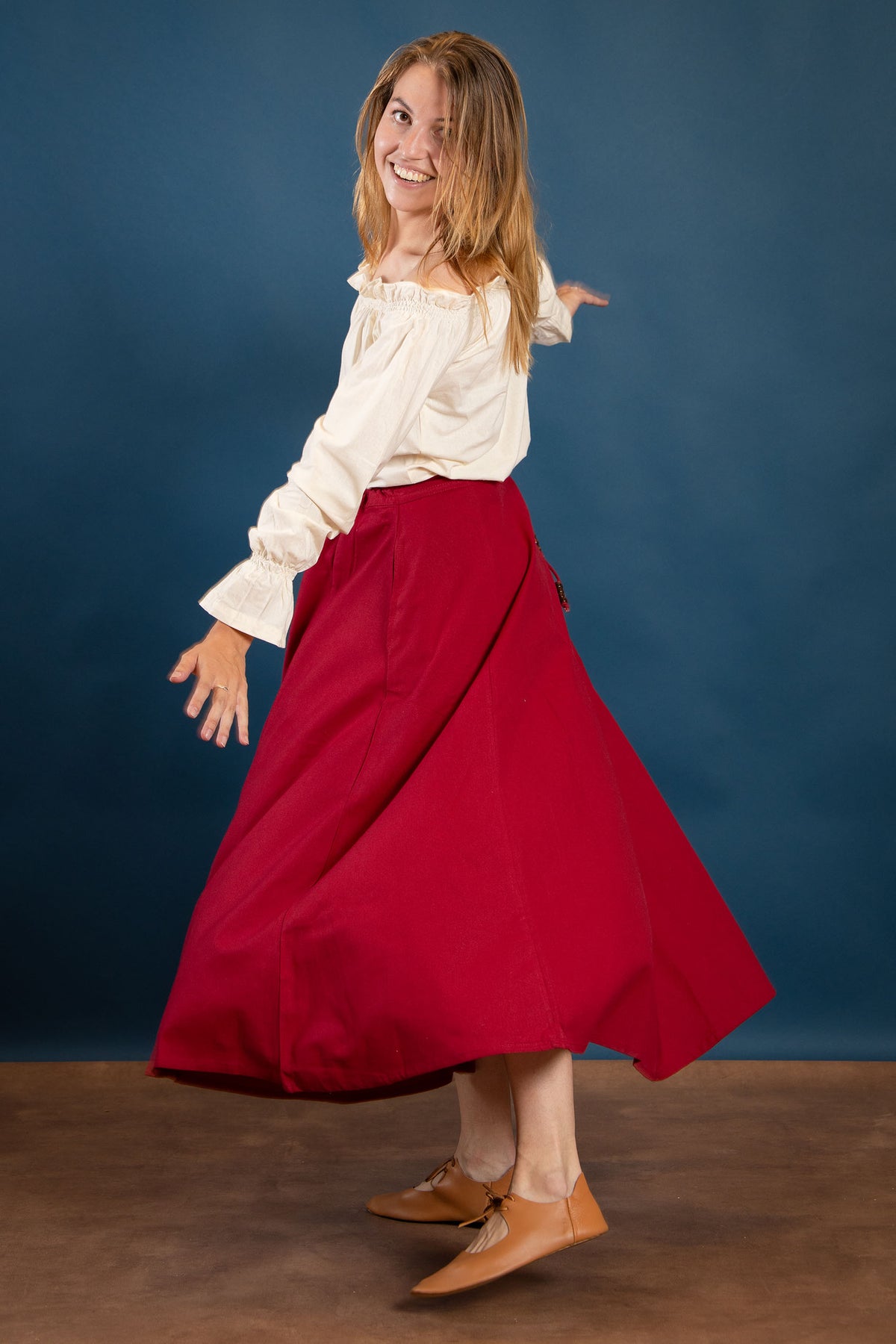 Vendesko med rem (1100–1500)