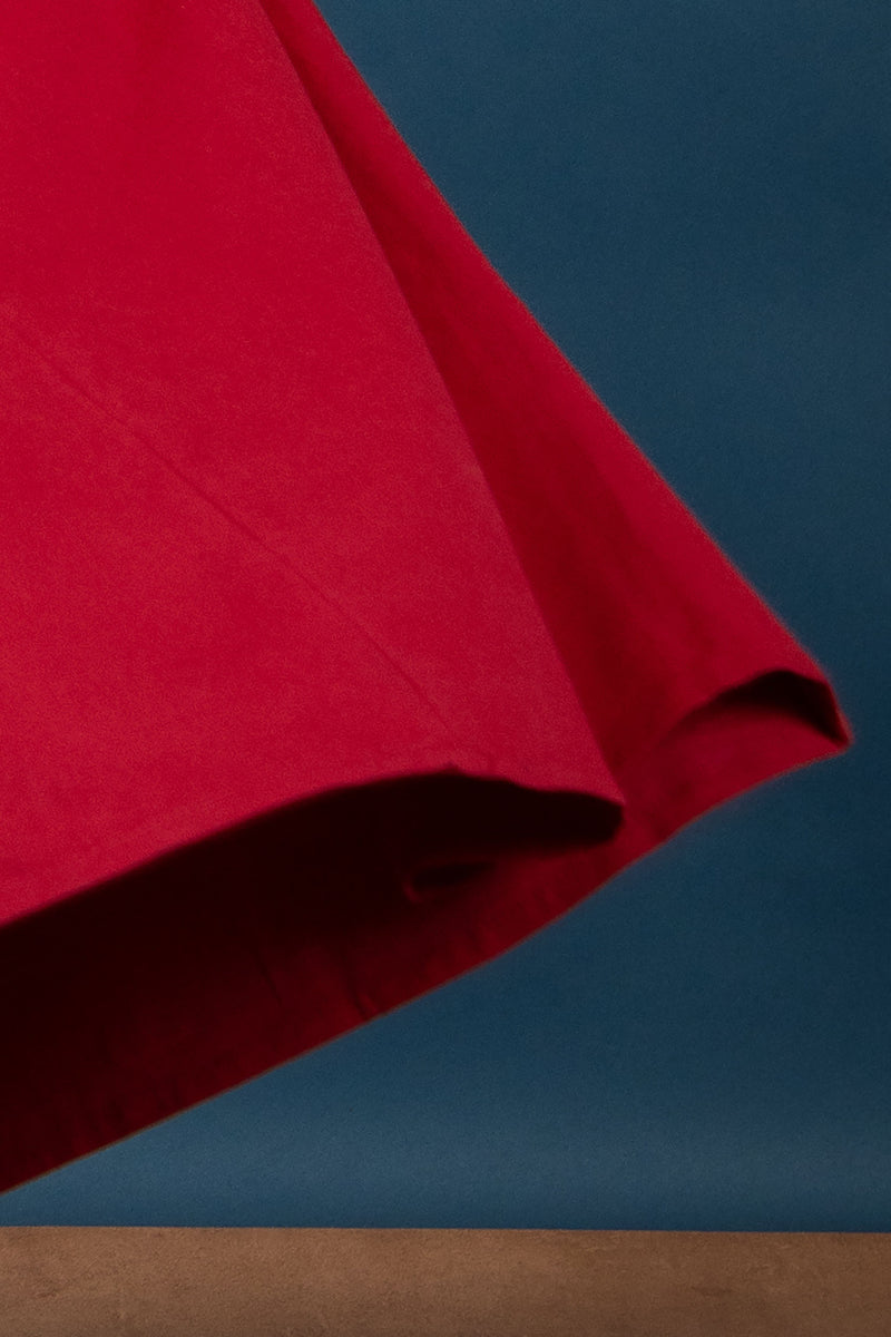 Średniowieczna spódnica Melisende, czerwona