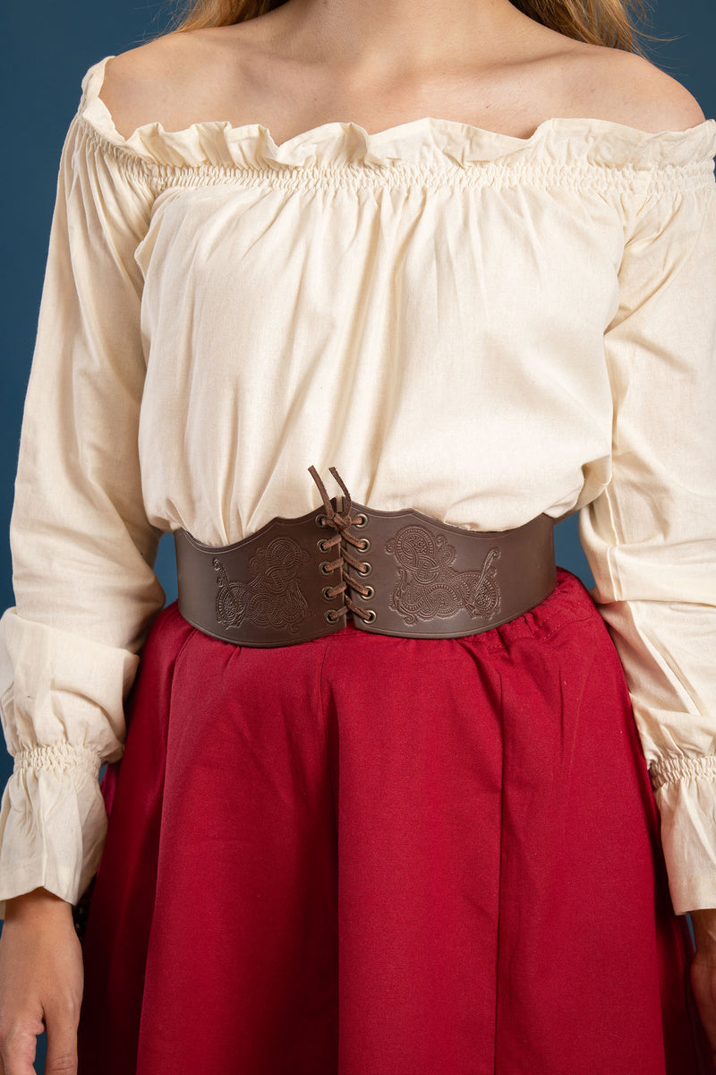 Renaissanceblouse Elizabeth, crème